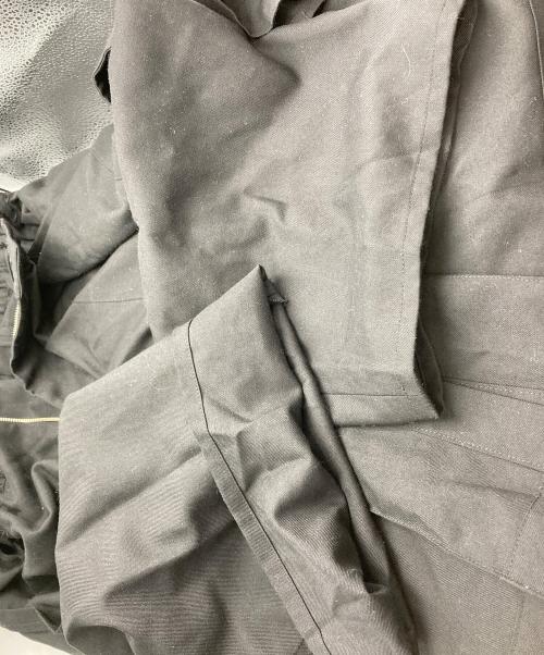 GROUND Y（グラウンドワイ）GROUND Y (グラウンドワイ) STANDARD WRAP TROUSERS ブラック サイズ:3の古着・服飾アイテム