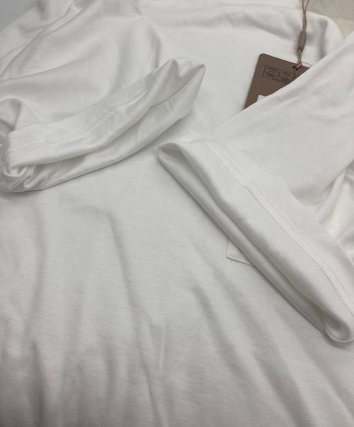 HERNO（ヘルノ）HERNO (ヘルノ) 【RESORT】ポケット半袖Tシャツ ホワイト サイズ:Mの古着・服飾アイテム