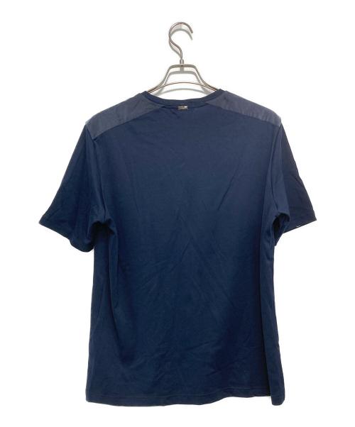 HERNO（ヘルノ）HERNO (ヘルノ) 【RESORT】半袖Tシャツ ネイビー サイズ:Mの古着・服飾アイテム