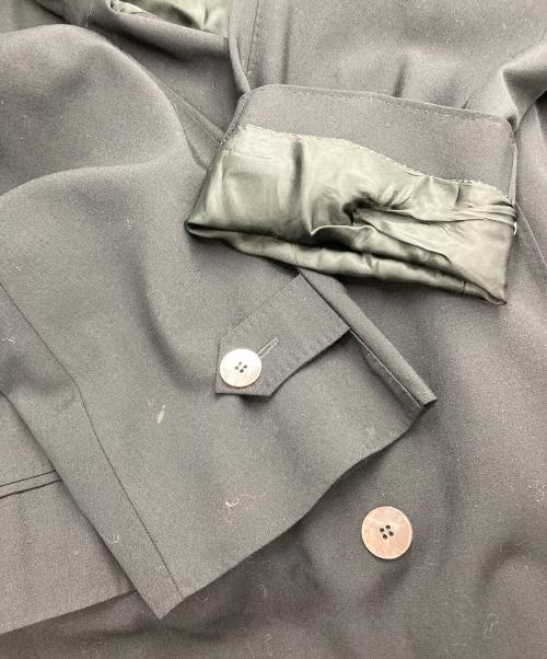 MaxMara（マックスマーラ）MaxMara (マックスマーラ) ウールギャバダブルコート ブラック サイズ:42の古着・服飾アイテム