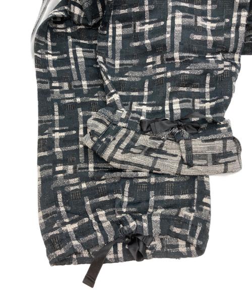 Needles（ニードルズ）Needles (ニードルズ) 総柄イージーパンツ グレー サイズ:Sの古着・服飾アイテム