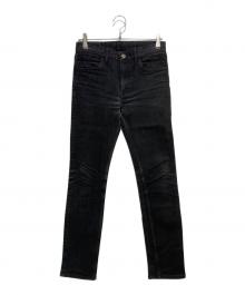 TAKAHIROMIYASHITA TheSoloIst.（タカヒロミヤシタ ザソロイスト）の古着「スキニーデニムパンツ」｜ブラック