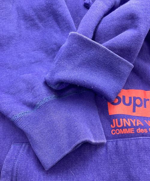 SUPREME（シュプリーム）SUPREME (シュプリーム) COMME des GARCONS JUNYA WATANABE MAN (コムデギャルソンジュンヤワタナベマン) パーカー パープル サイズ:XLの古着・服飾アイテム
