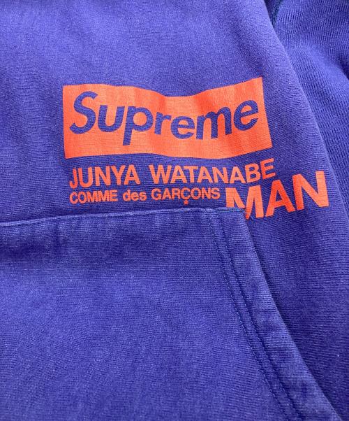 SUPREME（シュプリーム）SUPREME (シュプリーム) COMME des GARCONS JUNYA WATANABE MAN (コムデギャルソンジュンヤワタナベマン) パーカー パープル サイズ:XLの古着・服飾アイテム