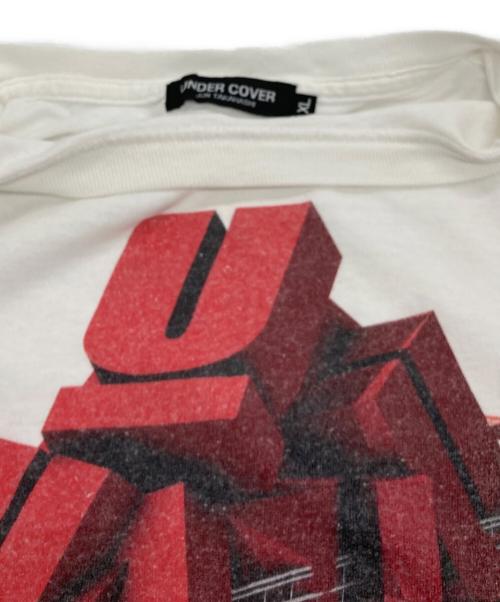 UNDERCOVER（アンダーカバー）UNDERCOVER (アンダーカバー) Densuke28 コラボTシャツ ホワイト サイズ:XLの古着・服飾アイテム
