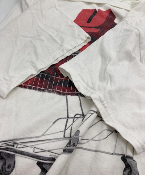 UNDERCOVER（アンダーカバー）UNDERCOVER (アンダーカバー) Densuke28 コラボTシャツ ホワイト サイズ:XLの古着・服飾アイテム