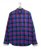 SUPREMEシュプリーム）の古着「Tartan Flannel Shirt」｜パープル