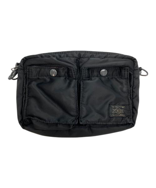 PORTER（ポーター）PORTER (ポーター) タンカーショルダーポーチ ブラックの古着・服飾アイテム