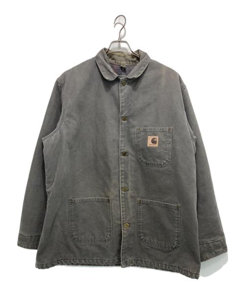 CarHartt（カーハート）CarHartt (カーハート) チョアコート カバーオール グレー サイズ:Lの古着・服飾アイテム