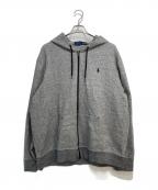 POLO RALPH LAURENポロ・ラルフローレン）の古着「ジップパーカー」｜グレー