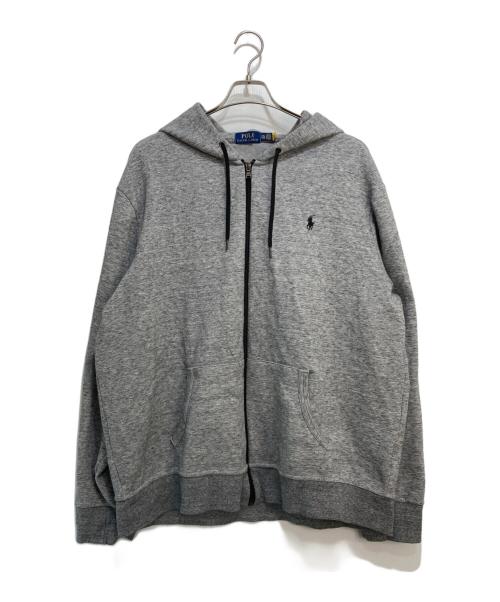 POLO RALPH LAUREN（ポロ・ラルフローレン）POLO RALPH LAUREN (ポロ・ラルフローレン) ジップパーカー グレー サイズ:XXLの古着・服飾アイテム