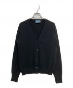 PRADAプラダ）の古着「カシミヤニットカーディガン」｜ブラック
