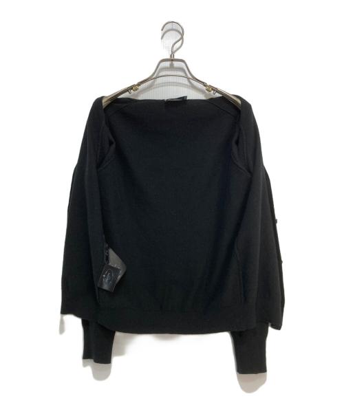 PRADA（プラダ）PRADA (プラダ) カシミヤニットカーディガン ブラック サイズ:42の古着・服飾アイテム
