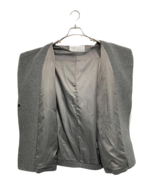 Whim Gazette（ウィムガゼット）Whim Gazette (ウィムガゼット) メリンプフーデッドコート グレー サイズ:FREEの古着・服飾アイテム