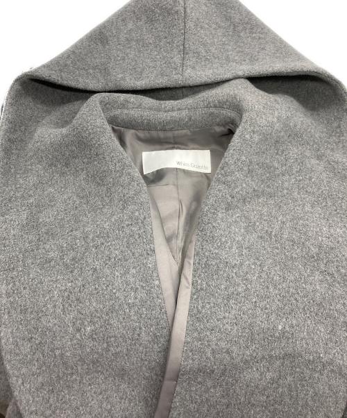 Whim Gazette（ウィムガゼット）Whim Gazette (ウィムガゼット) メリンプフーデッドコート グレー サイズ:FREEの古着・服飾アイテム