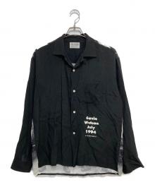 flagstuff×GAVIN WATSON（フラグスタフ）の古着「L/S Photo Shirts」｜ブラック