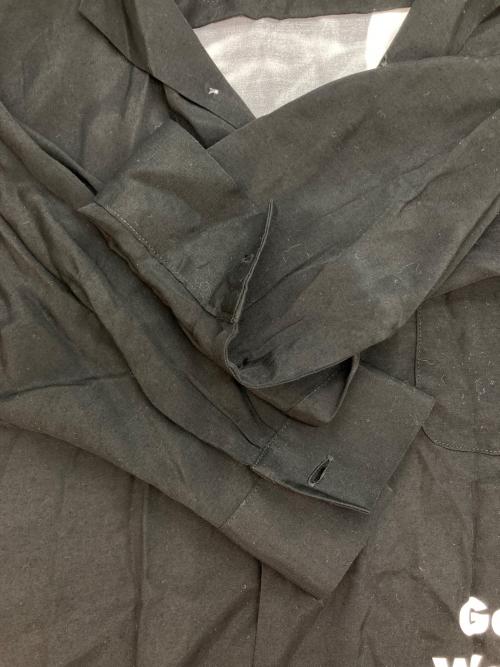 flagstuff（フラグスタフ）flagstuff (フラグスタフ) GAVIN WATSON L/S Photo Shirts ブラック サイズ:Mの古着・服飾アイテム