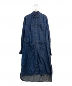DIESELディーゼル）の古着「デニムシャツワンピース」｜インディゴ