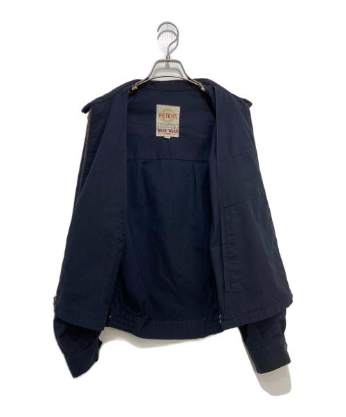 PETERS（ペータース）PETERS (ペータース) ハリントンジャケット ネイビー サイズ:20の古着・服飾アイテム