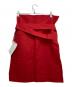 MARNI（マルニ）の古着「ベルテッドスカート」｜レッド