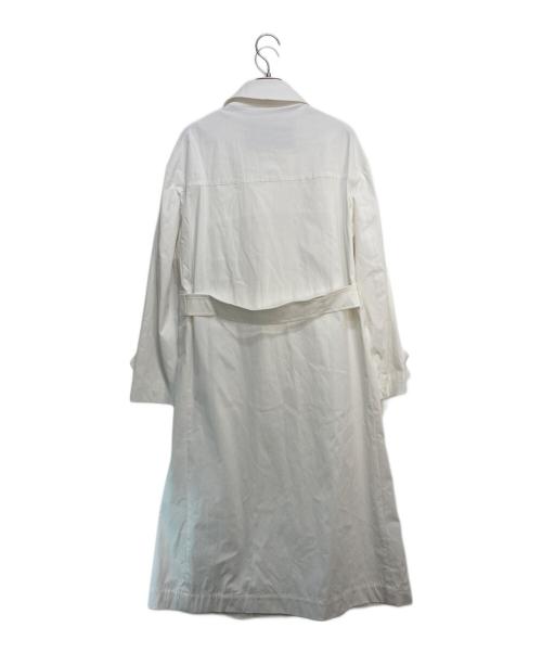 HERNO（ヘルノ）HERNO (ヘルノ) トレンチコート ホワイト サイズ:42 未使用品の古着・服飾アイテム