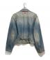 KENZO (ケンゾー) STONE BLEACH DIRTY DENIM TRUCKER JACKET インディゴ サイズ:XL：25000円
