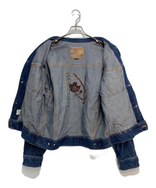 KENZO JEANS（ケンゾージーンズ）KENZO JEANS (ケンゾージーンズ) デニムジャケット インディゴ サイズ:Lの古着・服飾アイテム