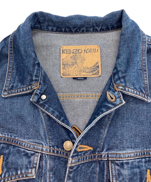 KENZO JEANS（ケンゾージーンズ）KENZO JEANS (ケンゾージーンズ) デニムジャケット インディゴ サイズ:Lの古着・服飾アイテム