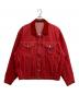 KENZO JEANS（ケンゾージーンズ）の古着「デニムジャケット」｜レッド