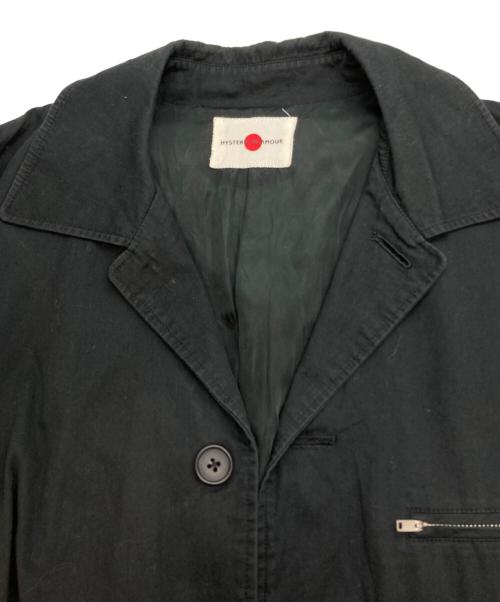 Hysteric Glamour（ヒステリックグラマー）Hysteric Glamour (ヒステリックグラマー) コットンコート ブラック サイズ:FREEの古着・服飾アイテム