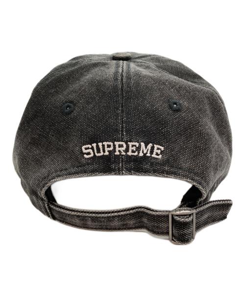 SUPREME（シュプリーム）SUPREME (シュプリーム) pigment coated canvas ブラックの古着・服飾アイテム