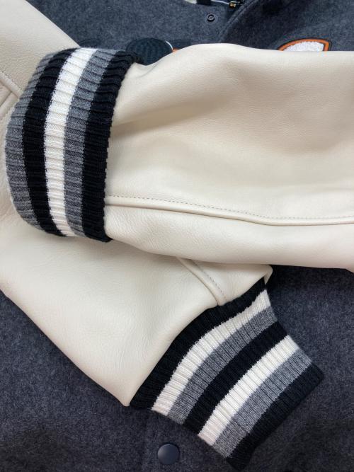 WIND AND SEA（ウィンダンシー）WIND AND SEA (ウィンダンシー) DISNEY (ディズニー) DISNEY STUDIUM JACKET グレー サイズ:Sの古着・服飾アイテム