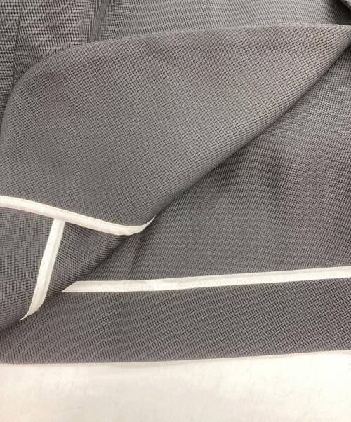 OVERCOAT（オーバーコート）OVERCOAT (オーバーコート) Collerless Single Breasted Jacket ブラックの古着・服飾アイテム