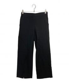 OVERCOAT（オーバーコート）の古着「STRAIGHT LEG TROUSER WITH ELASTIC」｜ブラック