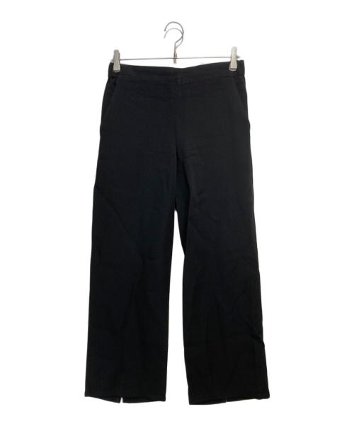 OVERCOAT（オーバーコート）OVERCOAT (オーバーコート) STRAIGHT LEG TROUSER WITH ELASTIC ブラックの古着・服飾アイテム