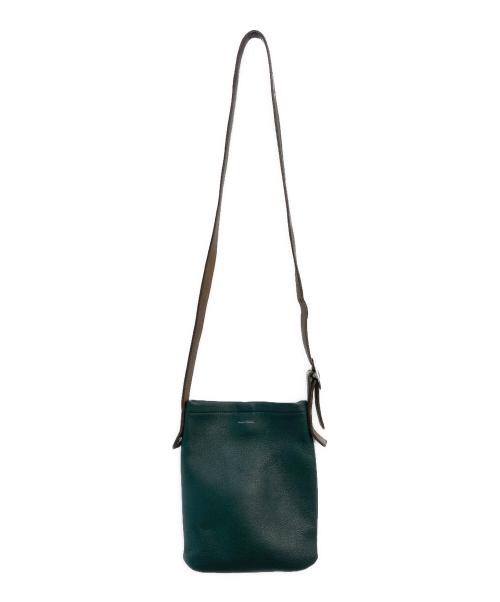 HENDER SCHEME（エンダースキーマ）HENDER SCHEME (エンダースキーマ) ONE SIDE BELT BAG SMALL グリーンの古着・服飾アイテム