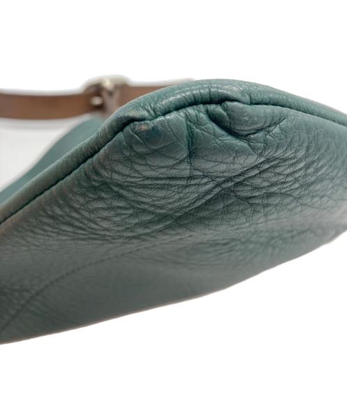 HENDER SCHEME（エンダースキーマ）HENDER SCHEME (エンダースキーマ) ONE SIDE BELT BAG SMALL グリーンの古着・服飾アイテム