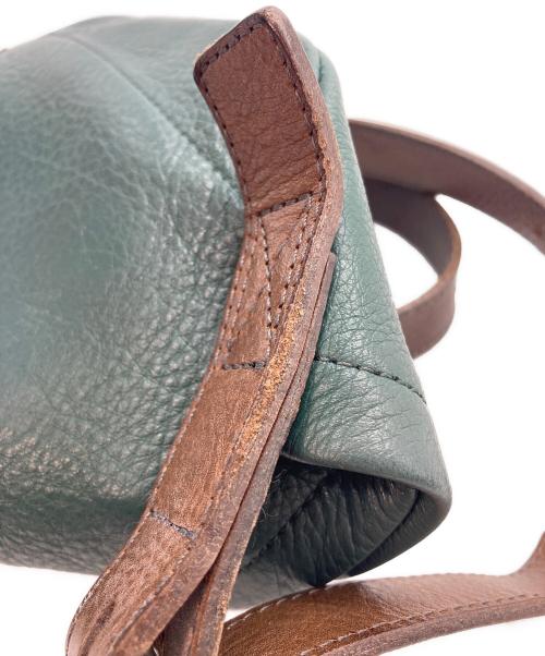 HENDER SCHEME（エンダースキーマ）HENDER SCHEME (エンダースキーマ) ONE SIDE BELT BAG SMALL グリーンの古着・服飾アイテム