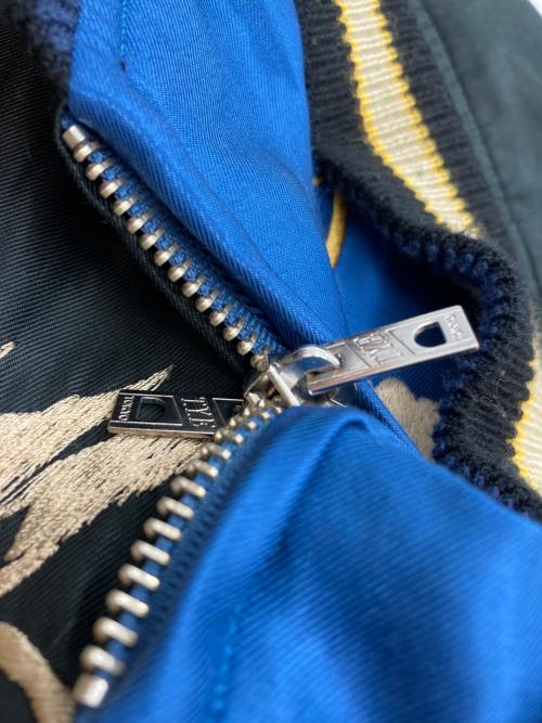 TAILOR 東洋（テーラー東洋）TAILOR 東洋 (テーラー東洋) スカジャン ブルー サイズ:XXLの古着・服飾アイテム