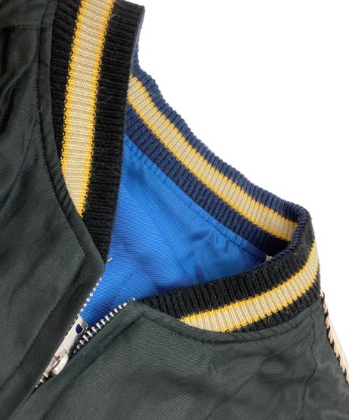 TAILOR 東洋（テーラー東洋）TAILOR 東洋 (テーラー東洋) スカジャン ブルー サイズ:XXLの古着・服飾アイテム