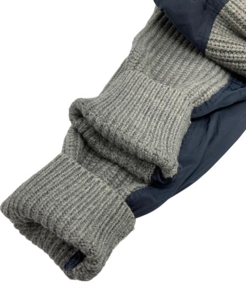Risley（リズレー）Risley (リズレー) ジップアップニットブルゾン グレー サイズ:Fの古着・服飾アイテム