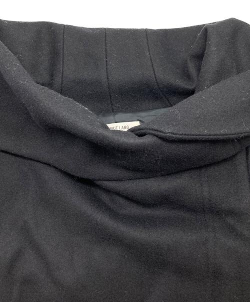 HELMUT LANG（ヘルムートラング）HELMUT LANG (ヘルムートラング) ライダースデザイン ウール混 変形ジャケット ブラック サイズ:Sの古着・服飾アイテム