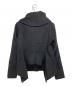 HELMUT LANG (ヘルムートラング) ライダースデザイン ウール混 変形ジャケット ブラック サイズ:S：9000円