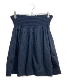 MIU MIU（ミュウミュウ）の古着「スカート」｜ネイビー