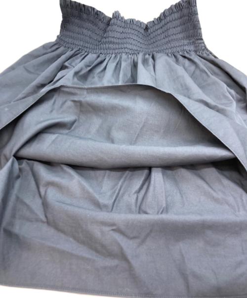 MIU MIU（ミュウミュウ）MIU MIU (ミュウミュウ) スカート ネイビー サイズ:42の古着・服飾アイテム