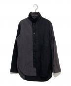 Y'sワイズ）の古着「長袖シャツ」｜ブラック