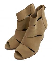 HERMES（エルメス）の古着「スエードブーツサンダル」｜ベージュ