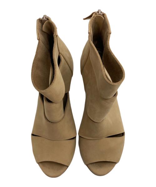 HERMES（エルメス）HERMES (エルメス) スエードブーツサンダル ベージュ サイズ:35の古着・服飾アイテム