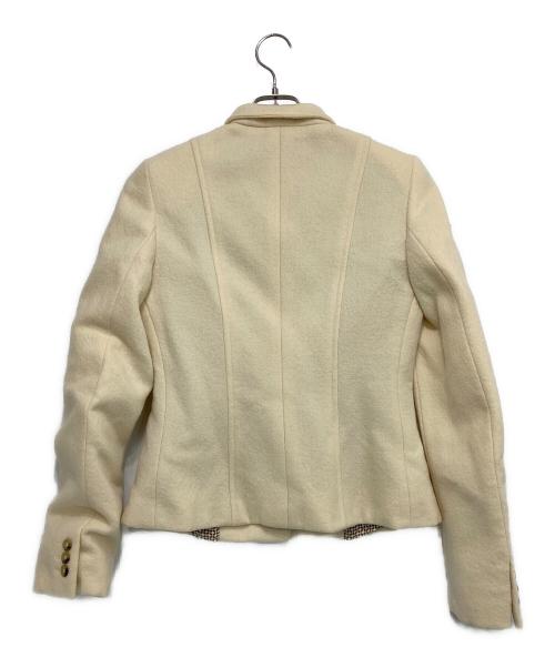 Max Mara WEEK END LINE（マックスマーラ ウイークエンドライン）Max Mara WEEK END LINE (マックスマーラ ウイークエンドライン) ウールジャケット アイボリー サイズ:SIZE 42の古着・服飾アイテム