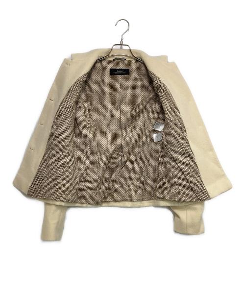 Max Mara WEEK END LINE（マックスマーラ ウイークエンドライン）Max Mara WEEK END LINE (マックスマーラ ウイークエンドライン) ウールジャケット アイボリー サイズ:SIZE 42の古着・服飾アイテム